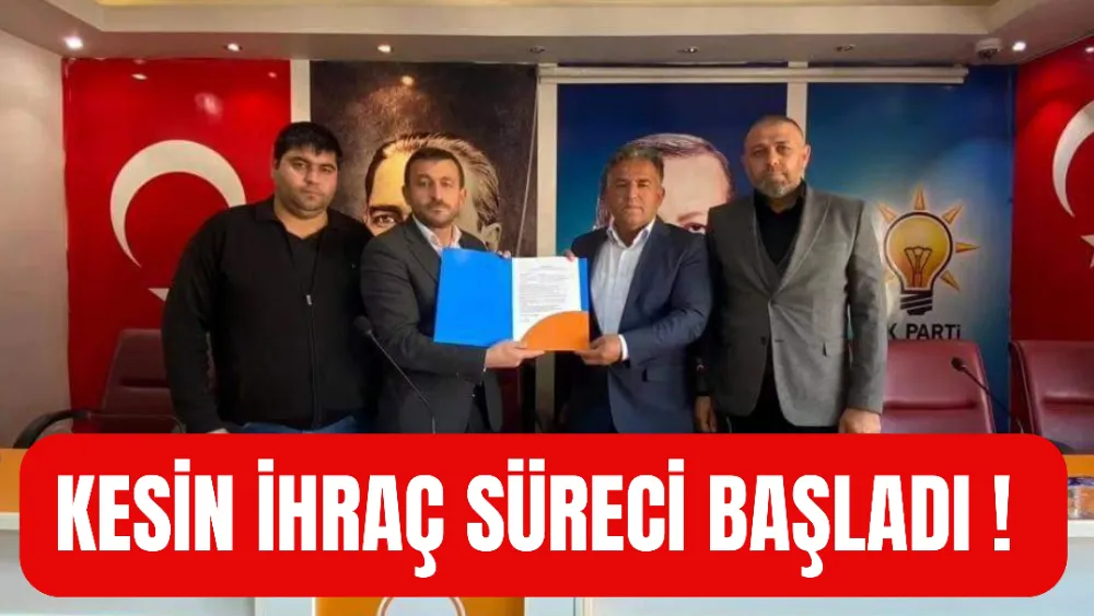 KESİN İHRAÇ SÜRECİ BAŞLADI 