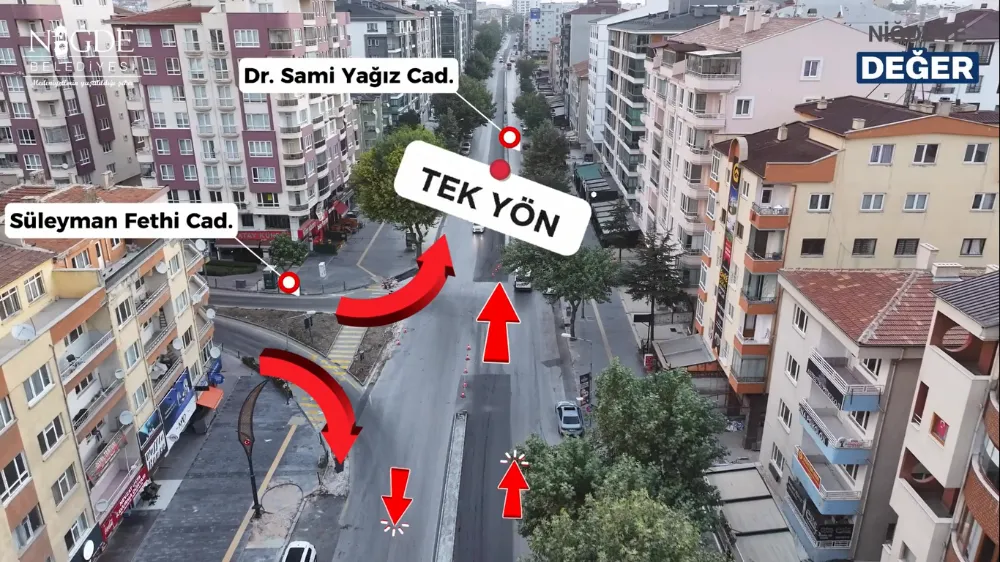Niğde Şehir Merkezinde Büyük Değişim: Tek Yön Uygulaması Başlıyor