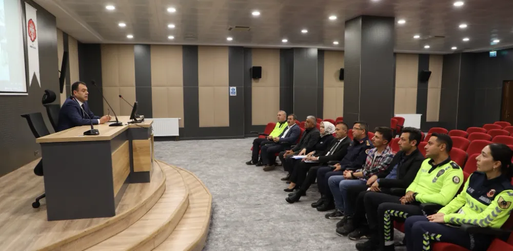 Niğde İl Trafik Komisyonu Toplantısı Düzenlendi