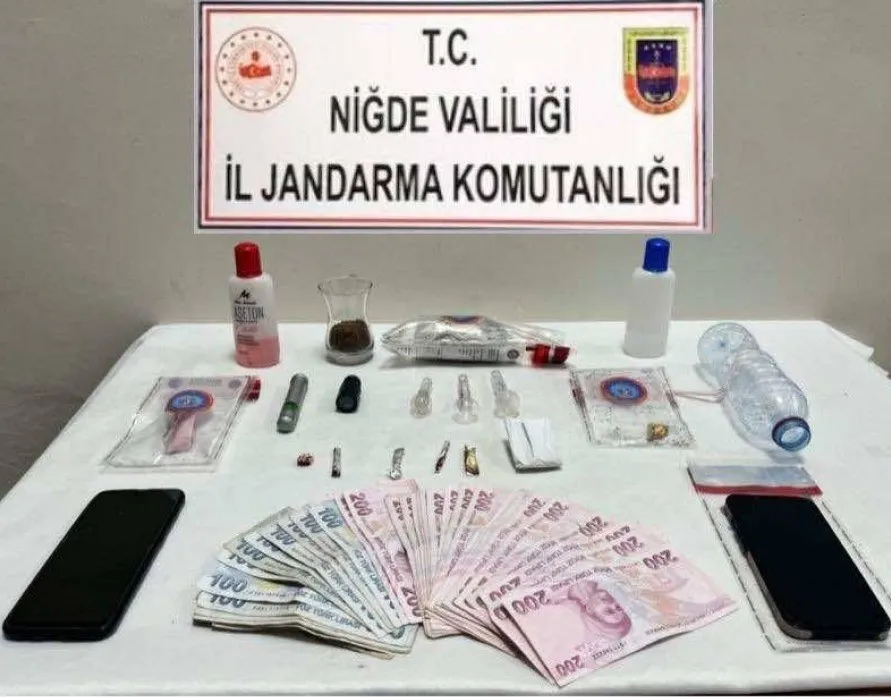 Niğde’de uyuşturucu operasyonu: 3 şüpheli yakalandı