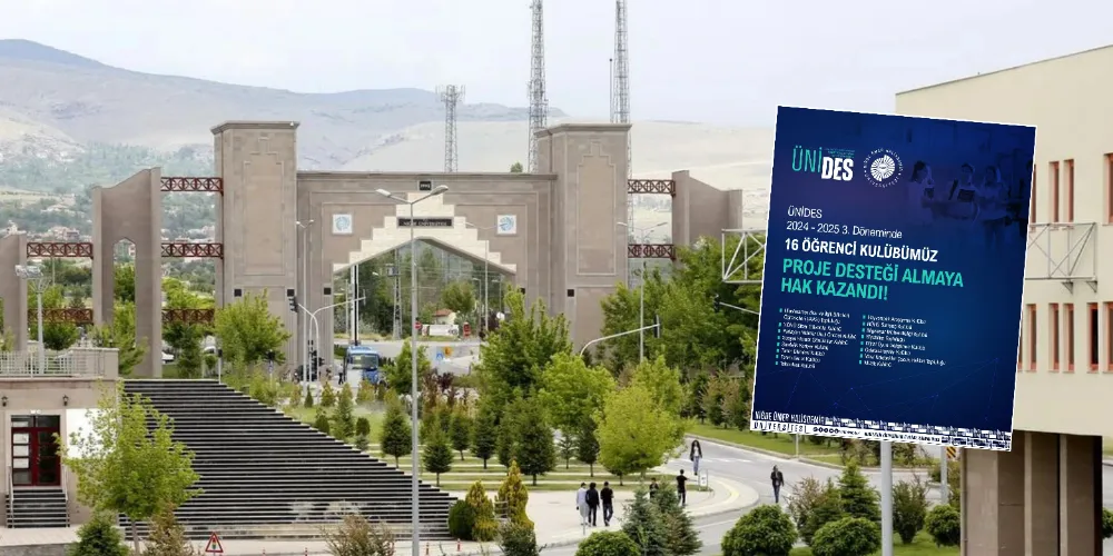 NÖHÜ Öğrenci Kulüplerine ÜNİDES Desteği