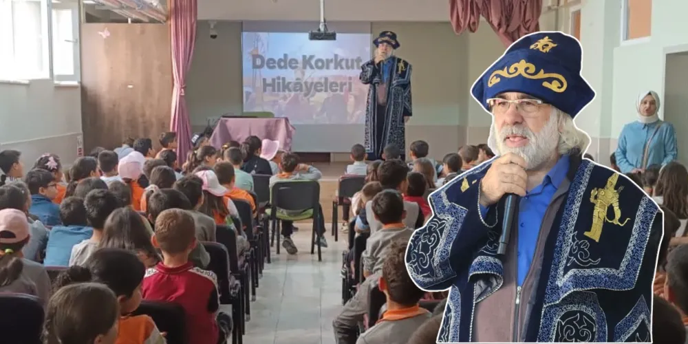 Prof. Dr. Mehmet Ekiz’den öğrencilere Dede Korkut’la milli değerler dersi