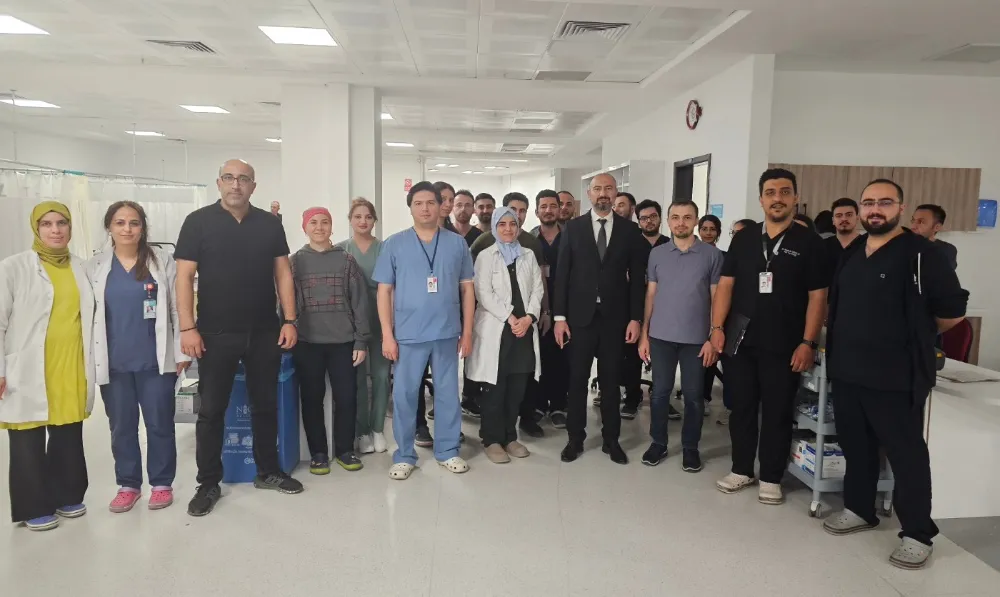Niğde Başhekiminden Hastaneye Denetim Ziyareti