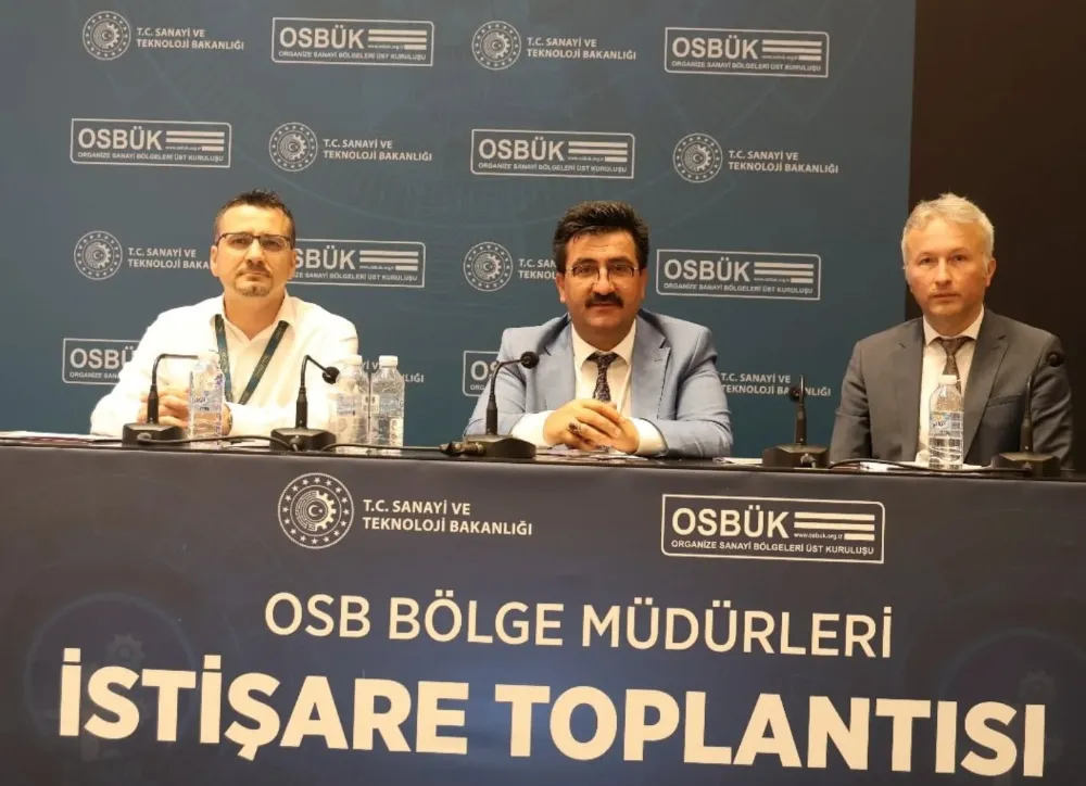 OSB Bölge Müdürleri Toplantısında Niğde OSB