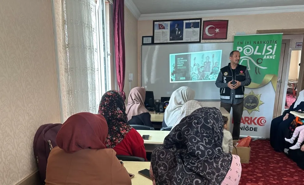 Niğde’de uyuşturucuyla mücadele kapsamında 781 vatandaşa bilgilendirme yapıldı