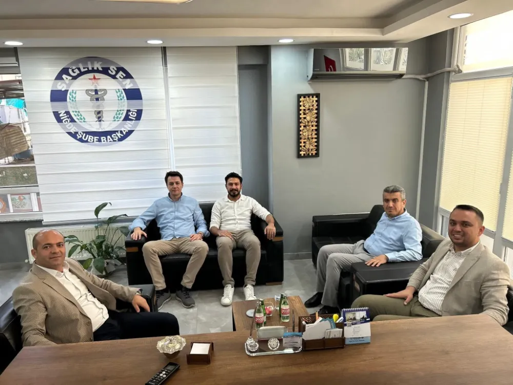 Niğde İl Sağlık Müdürü Dr. Öğr. Üyesi Doğan Bahadır İnan, Sağlık Sen Niğde Şubesi