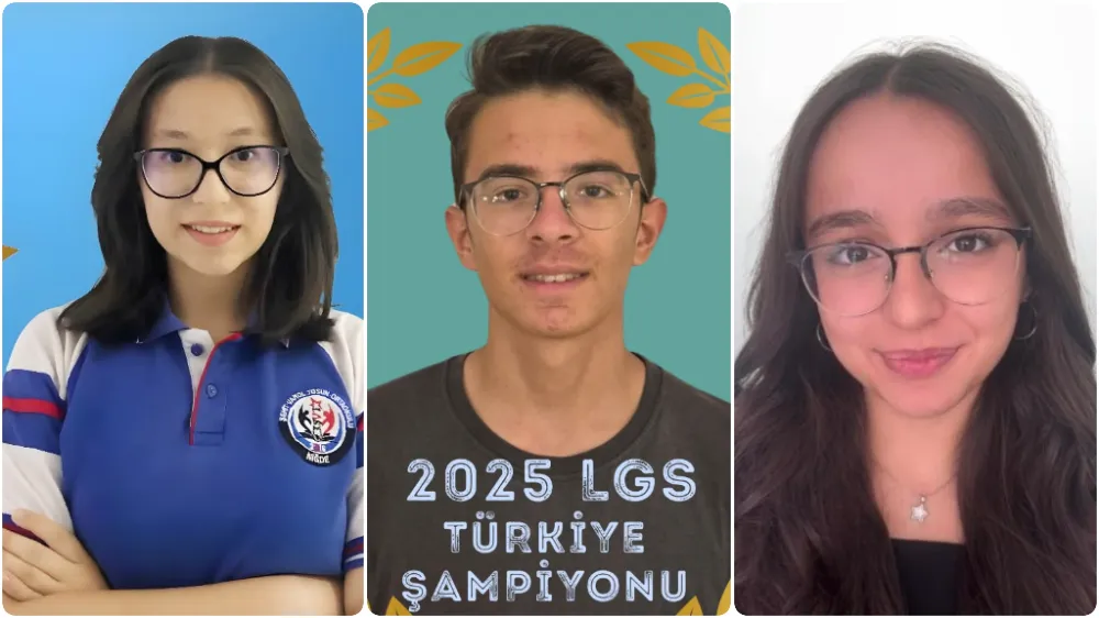 NİĞDELİ ÜÇ ÖĞRENCİ 500 TAM PUANLA ŞAMPİYON OLDU!