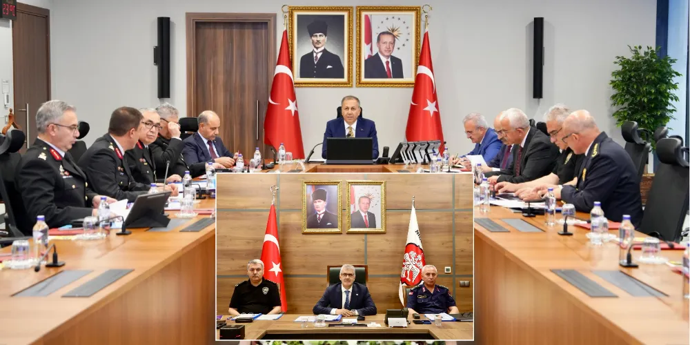 Niğde Valisi Çelik, İçişleri Bakanı Yerlikaya Başkanlığındaki Asayiş Toplantısına Katıldı