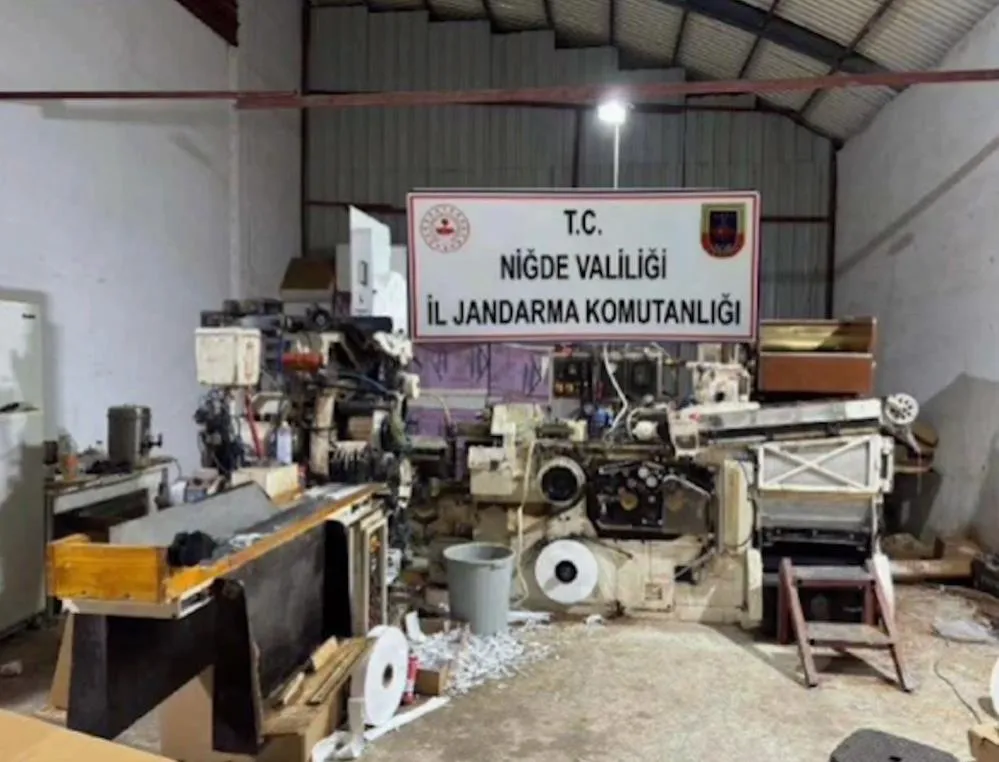 Niğde’de 50 milyon TL’lik kaçak tütün operasyonu