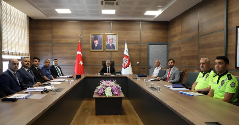 HUZUR VE GÜVENLİK TOPLANTILARI DEVAM EDİYOR 