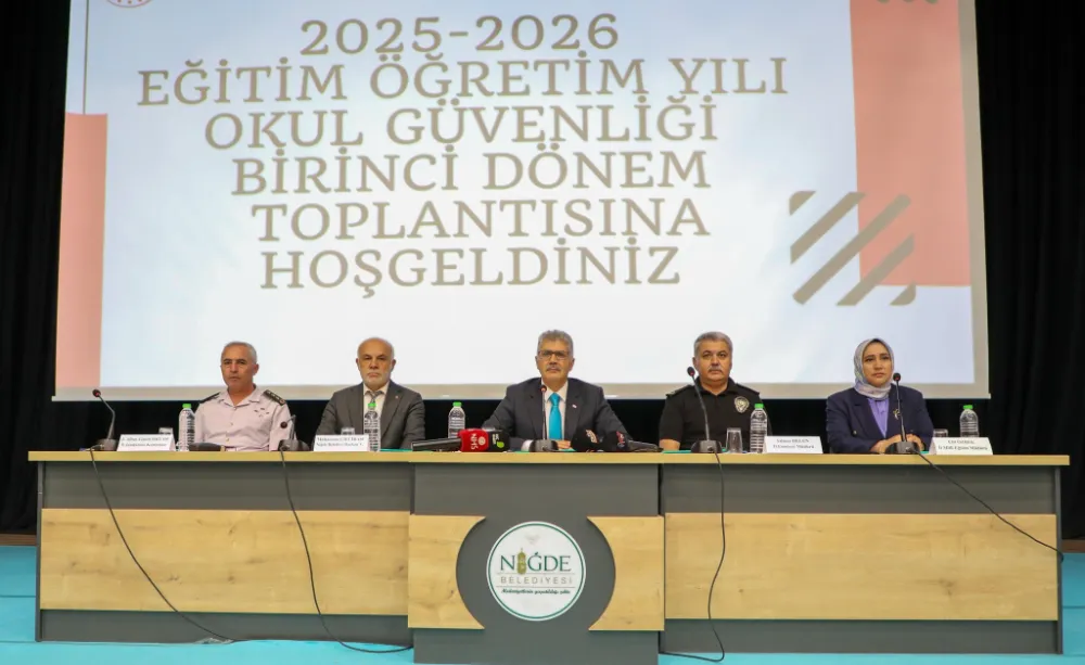Eğitim Öğretim Yılı Güvenlik Toplantısı Niğde