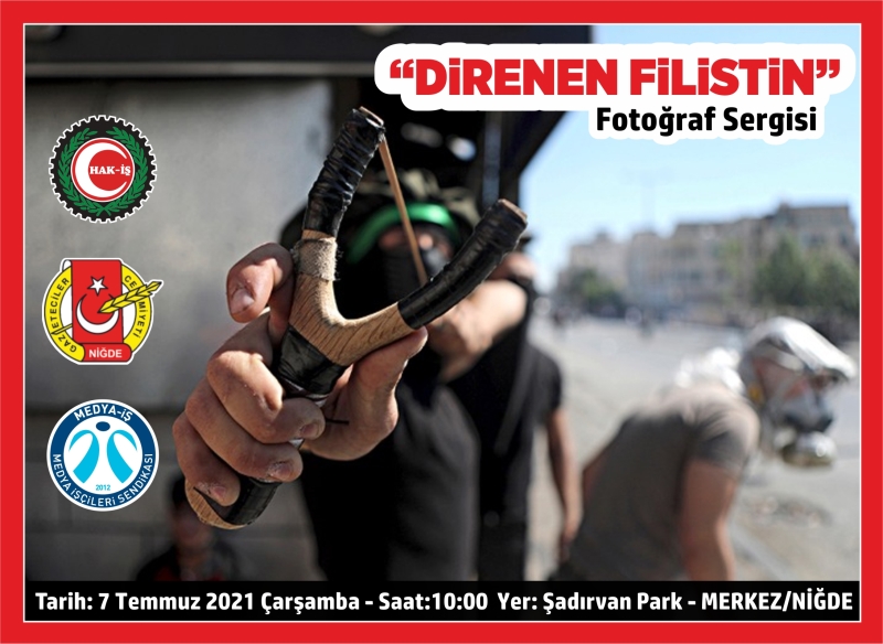 NGC’DEN DİRENEN FİLİSTİN FOTOĞRAF SERGİSİ