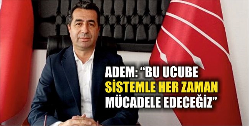 Adem’den Erdoğan’a Sert Eleştiri!